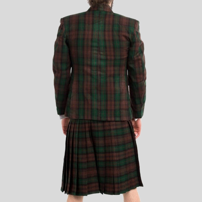 Deluxe Argyle Tartan Jacket & Kilt Outfit