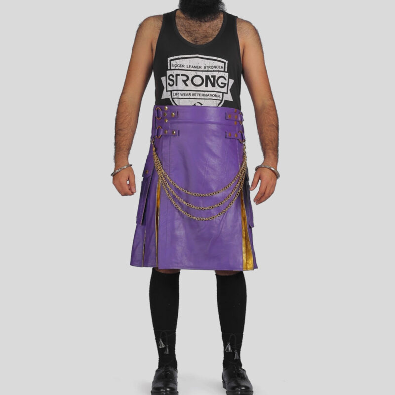 Trendy Catch Unisex Leather Hybrid Kilt