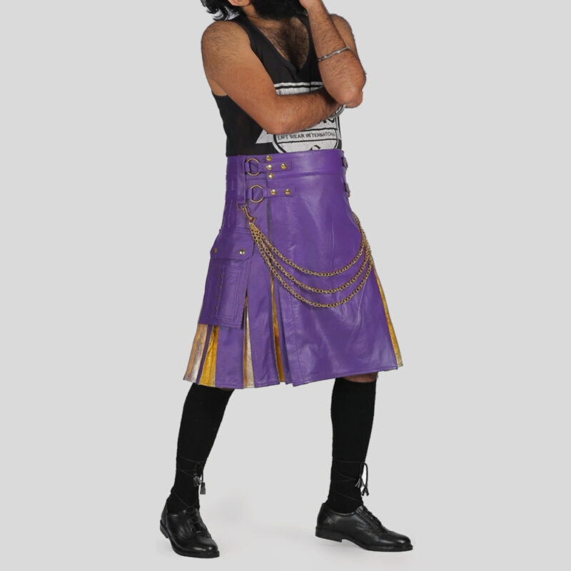 Trendy Catch Unisex Leather Hybrid Kilt