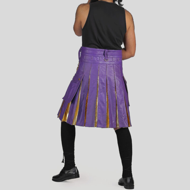 Trendy Catch Unisex Leather Hybrid Kilt