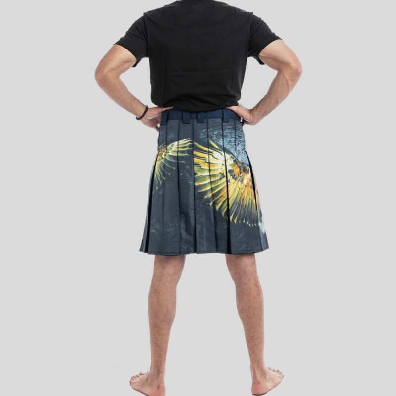 Printed Kilt for Fashionable Men