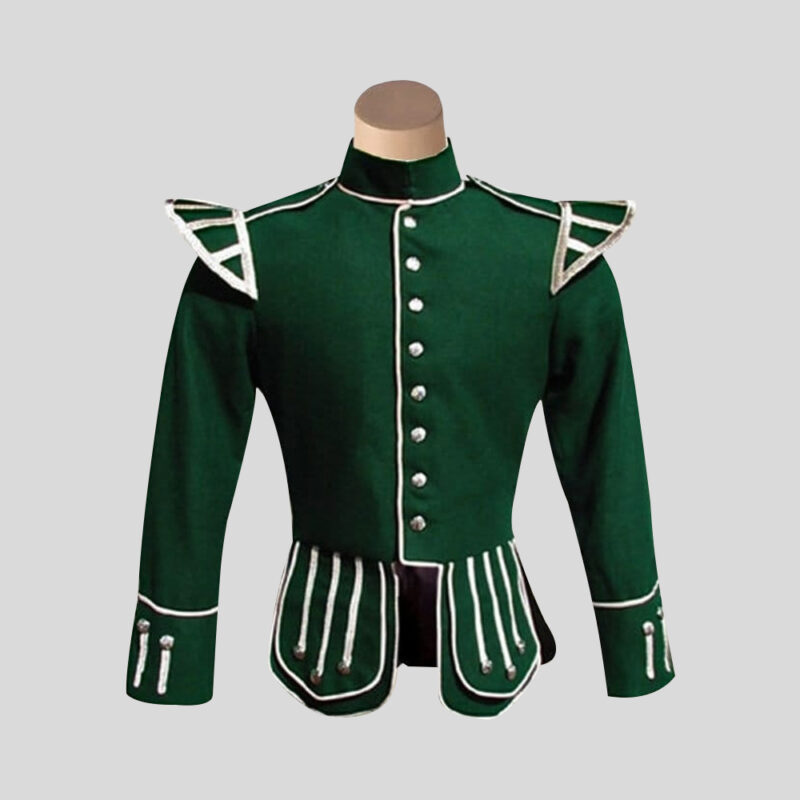 Green Drummer Military Doublet- Bespoke