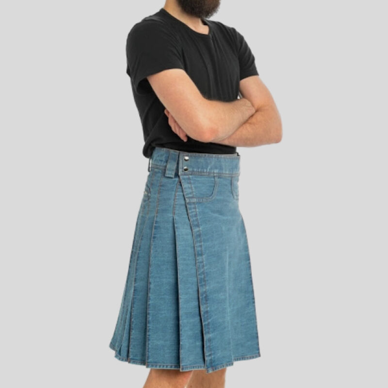 Blue Denim Kilt