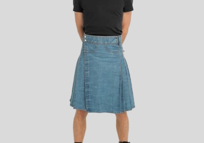 Blue Denim Kilt