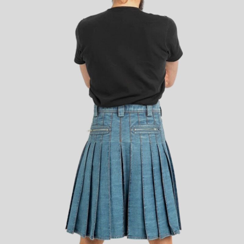 Blue Denim Kilt