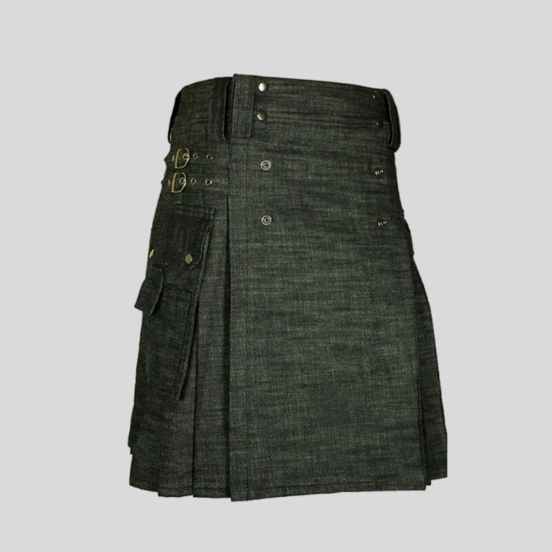 Denim Kilt for Rough & Tough Men