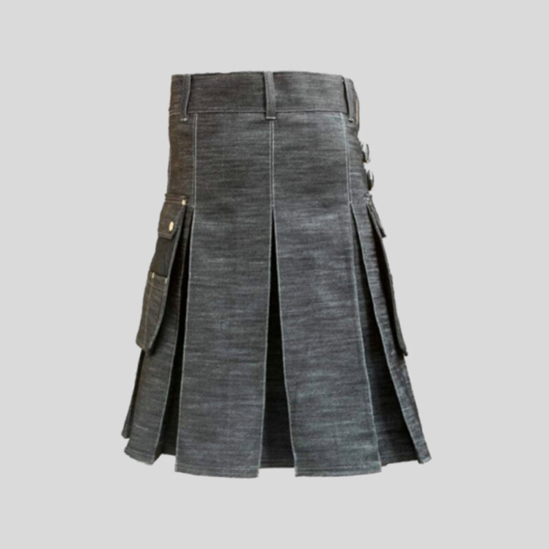 Denim Kilt for Stylish Men