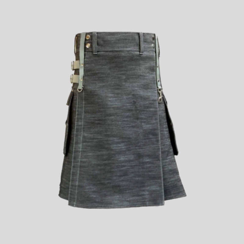 Denim Kilt for Stylish Men