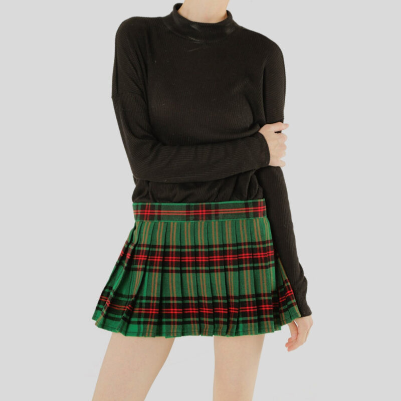 Tartan Plaid Mini Skirt