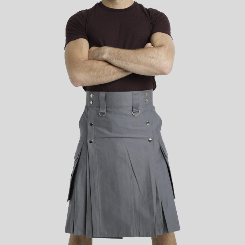 Slash Pocket Kilt for Elegant Men