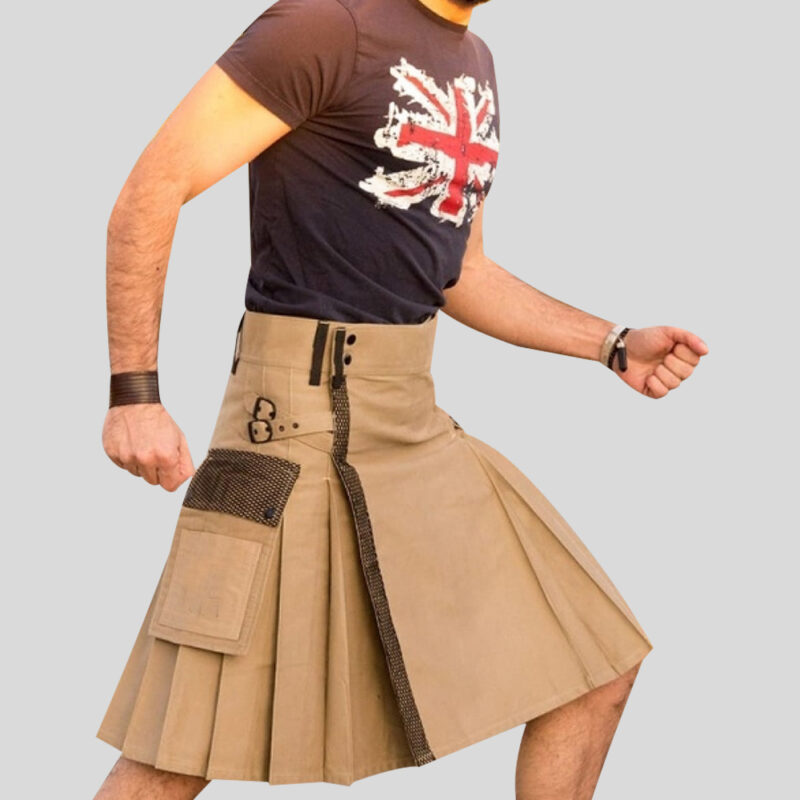 Net Pocket Kilt For Working Men