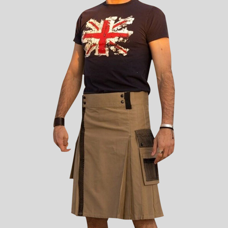 Net Pocket Kilt For Working Men