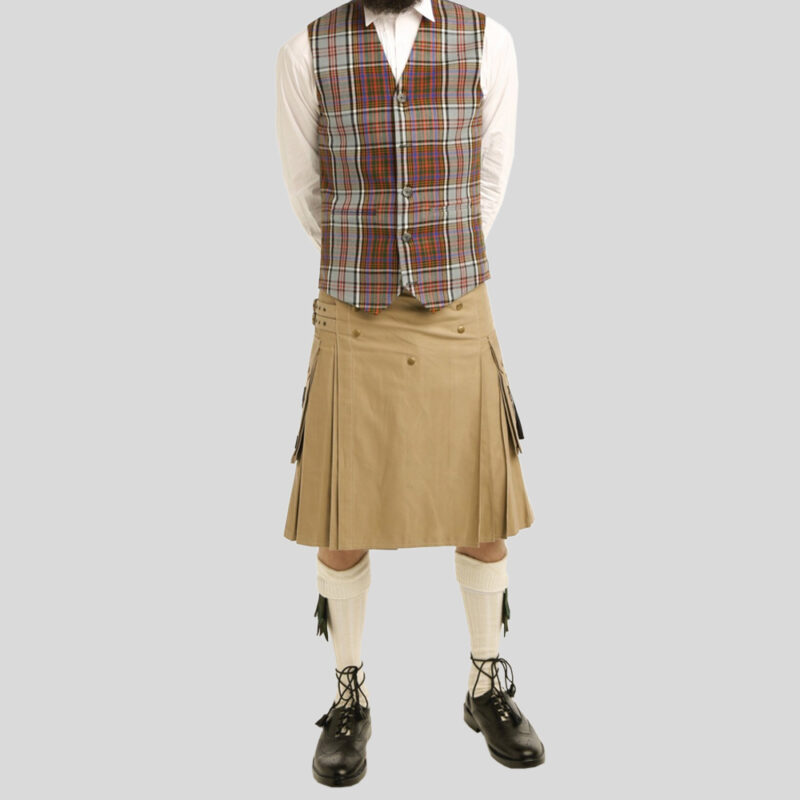 Tartan Casual Waistcoat