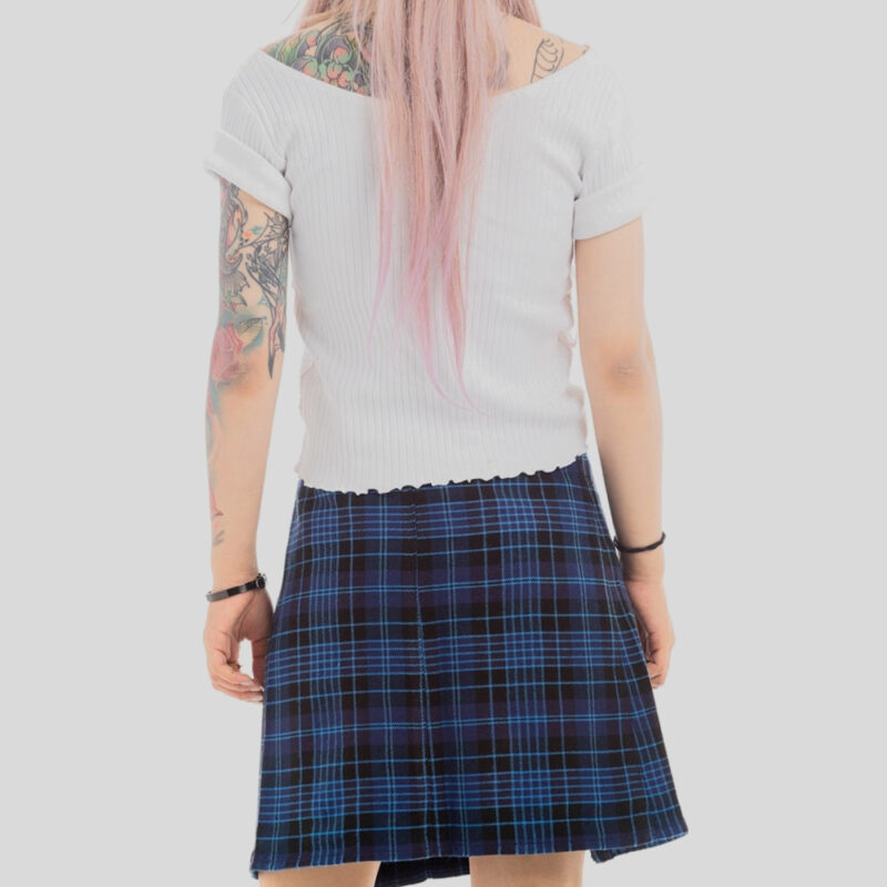 Modern Tartan Plaid Skirt