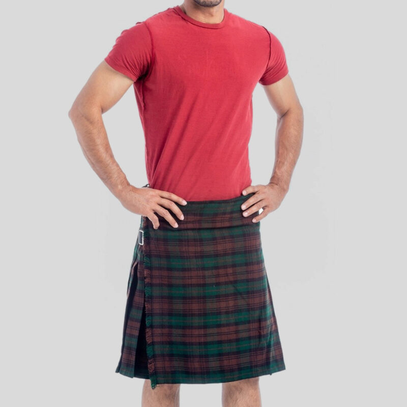 Brown Watch Tartan Kilt