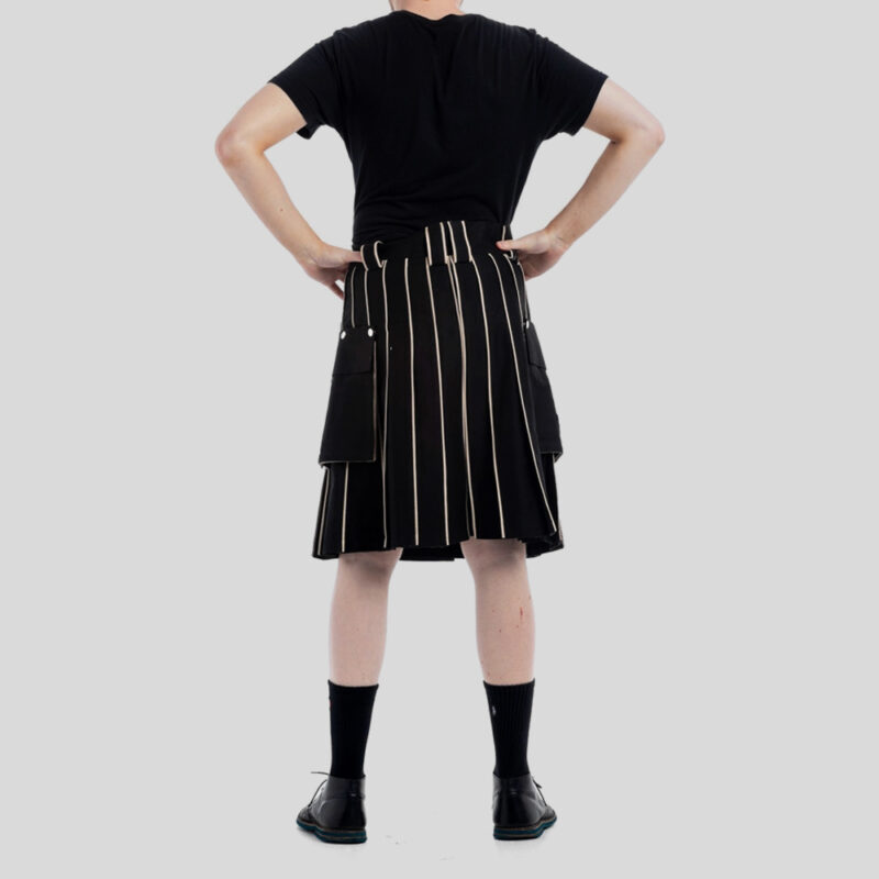 Detachable Pockets Kilt For Running Man