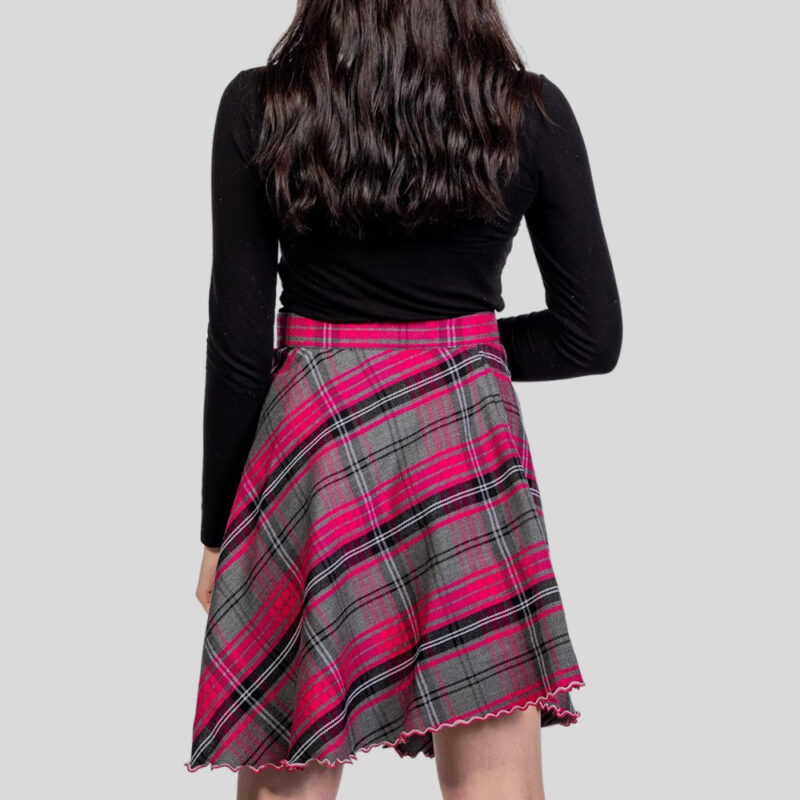 Tartan Kilt With Front Buttons