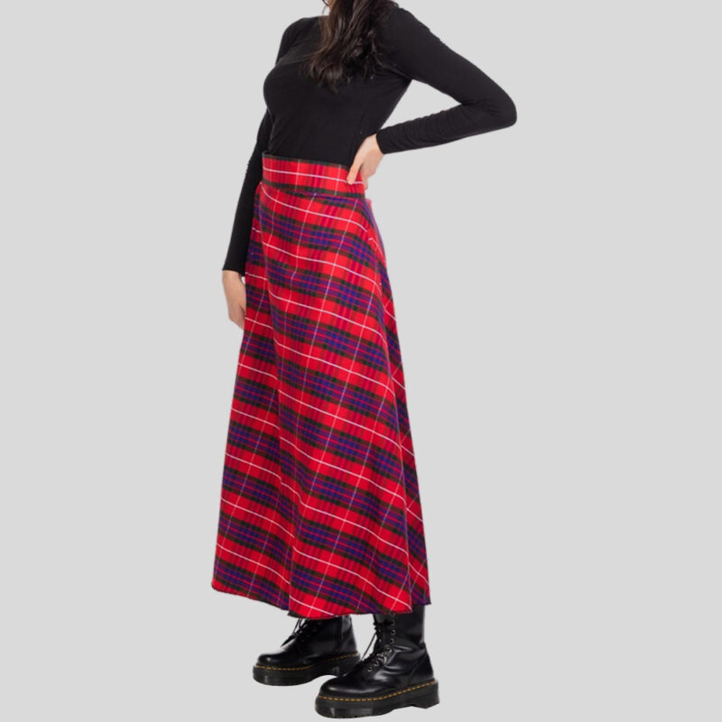 Tartan Maxi Skirt