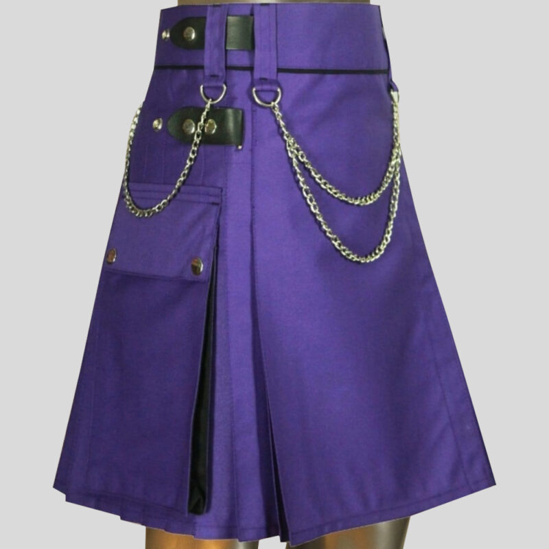 Women Kilt With Chain